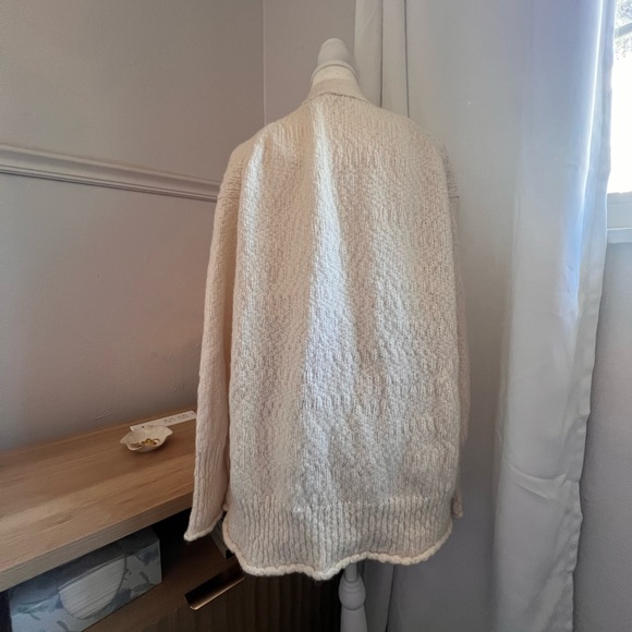 J. Crew Cream Women's Cardigan - Picture 4 of 5